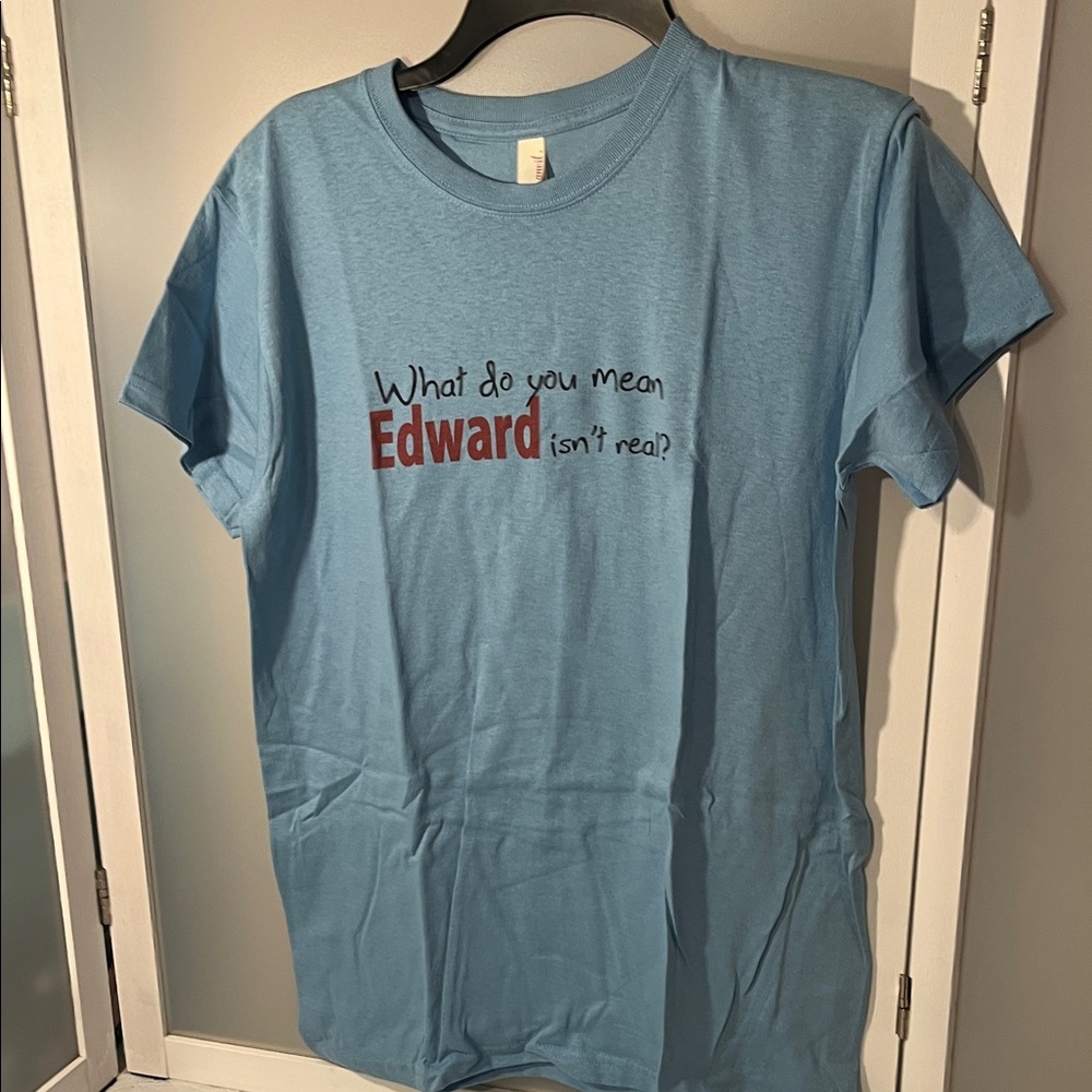 Anvil Light Blue Crewneck Tee